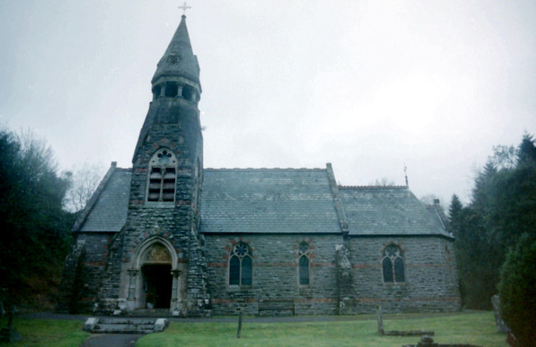Abbeycwmhir Church, Radnorshire, Wales