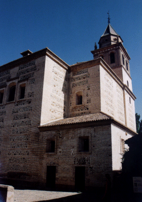 The Church inside the Alhambra, Granada, Spain