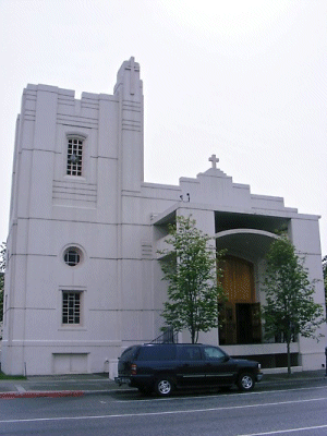 Anchorage Cathedral, Alaska, USA
