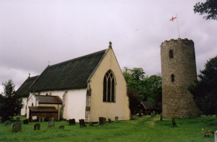 Bramfield Church, Suffolk