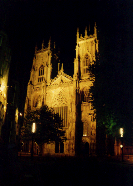 York Minster, York (lit)
