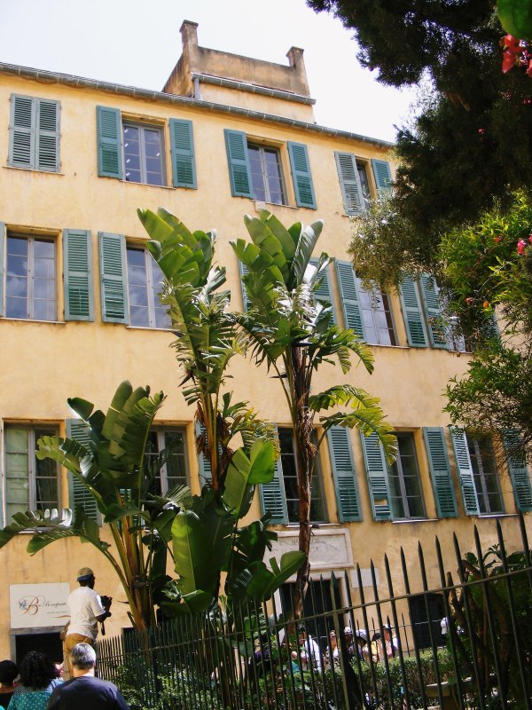 Another view of Napoleon's Birthplace, Ajaccio, Corsica, France