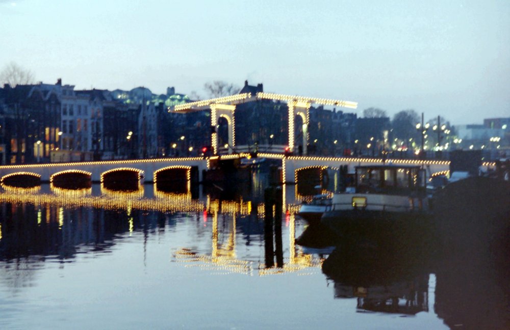 More Floodlit Bridges! Amsterdam, The Netherlands