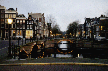 Amsterdam by Night, The Netherlands