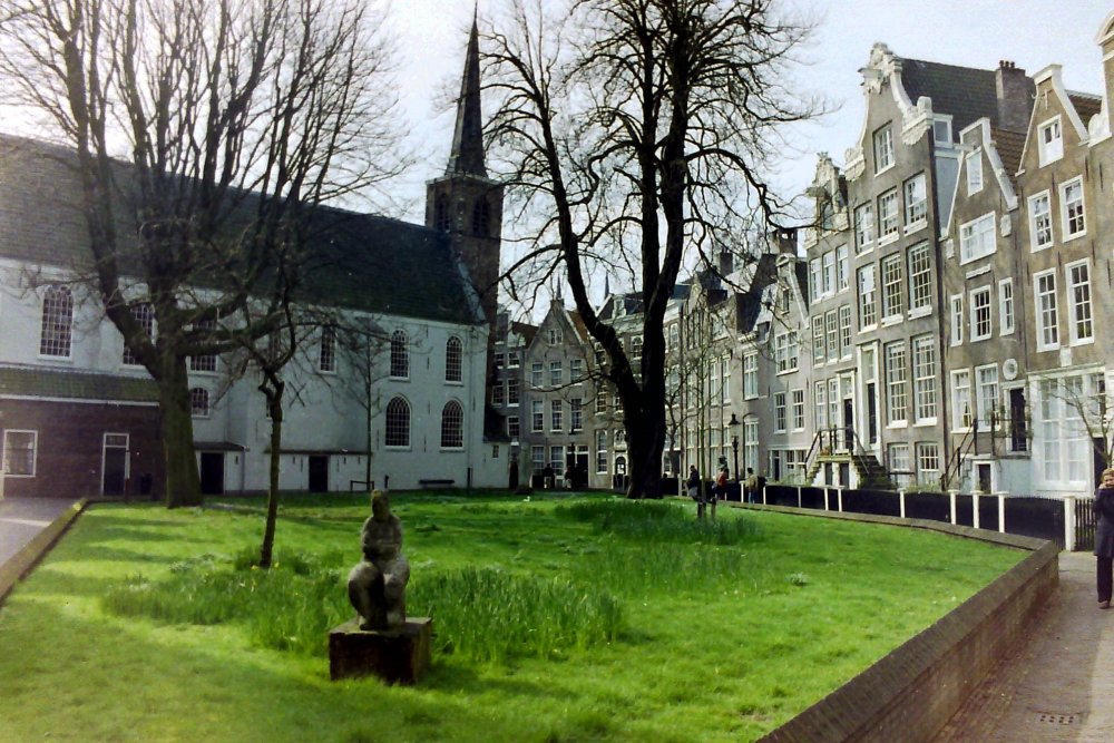 In the Begijnhof, Amsterdam, the Netherlands