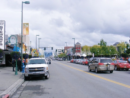 Main Street, Anchorage, Alaska, USA