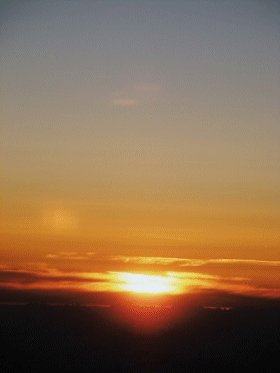 Beautiful Sunset over the Canadian Rockies