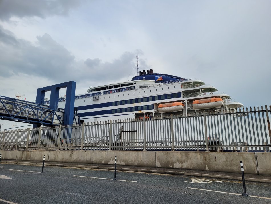 The Pride of Rotterdam, Docked at Hull
