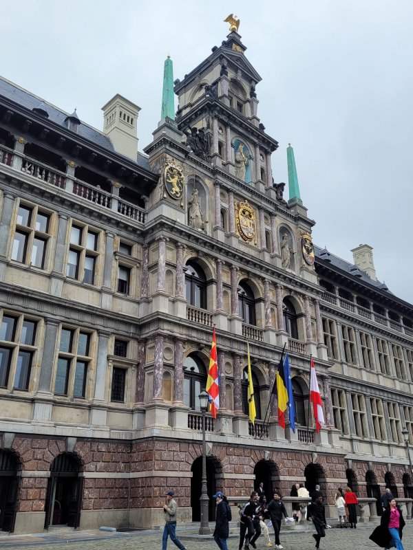 Antwerp City Hall on the Grote Markt, Antwerp, Belgium