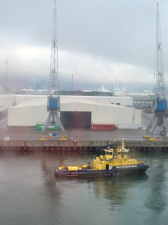Next Day - Arriving in Rotterdam