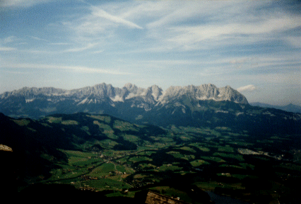 Mountain Scene in Austria