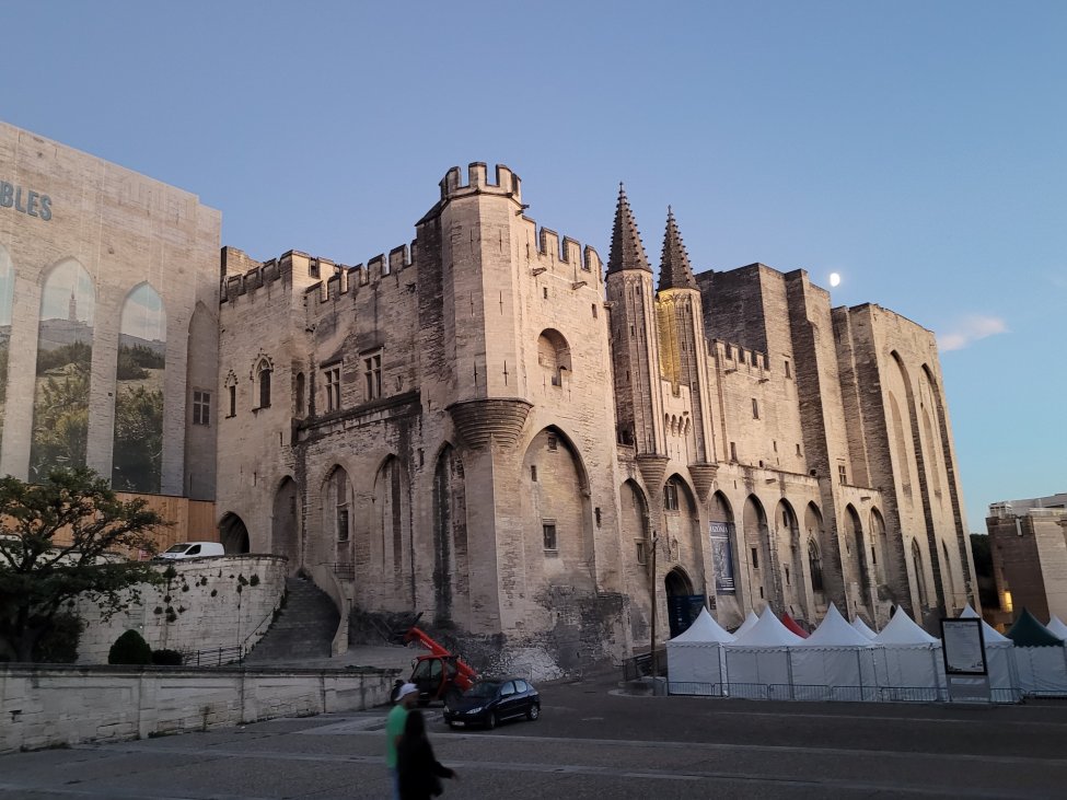 The Palais des Papes, Avignon, France
