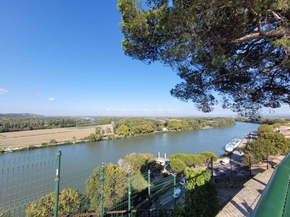 View from the Rocher des Doms, Avignon, Vacleuse, France