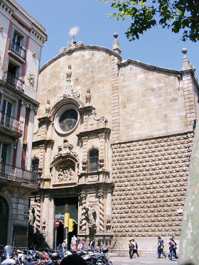 Church of Betlem, Barcelona, Spain