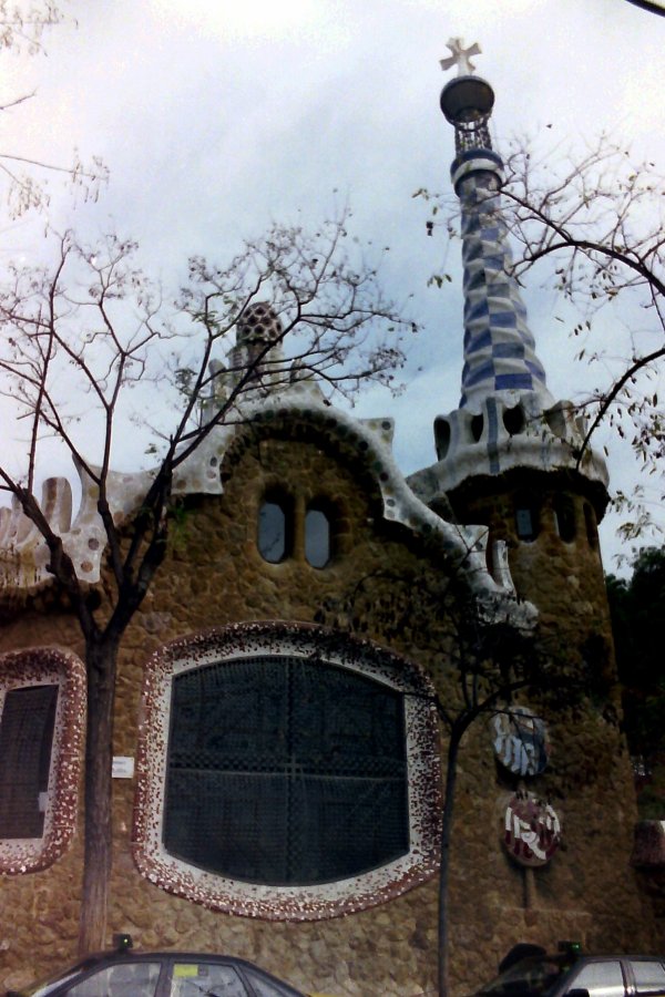 Houses in Parc G�ell, Barcelona, Spain