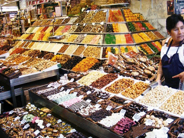 Mmmm ... sweeties, Barcelona, Spain