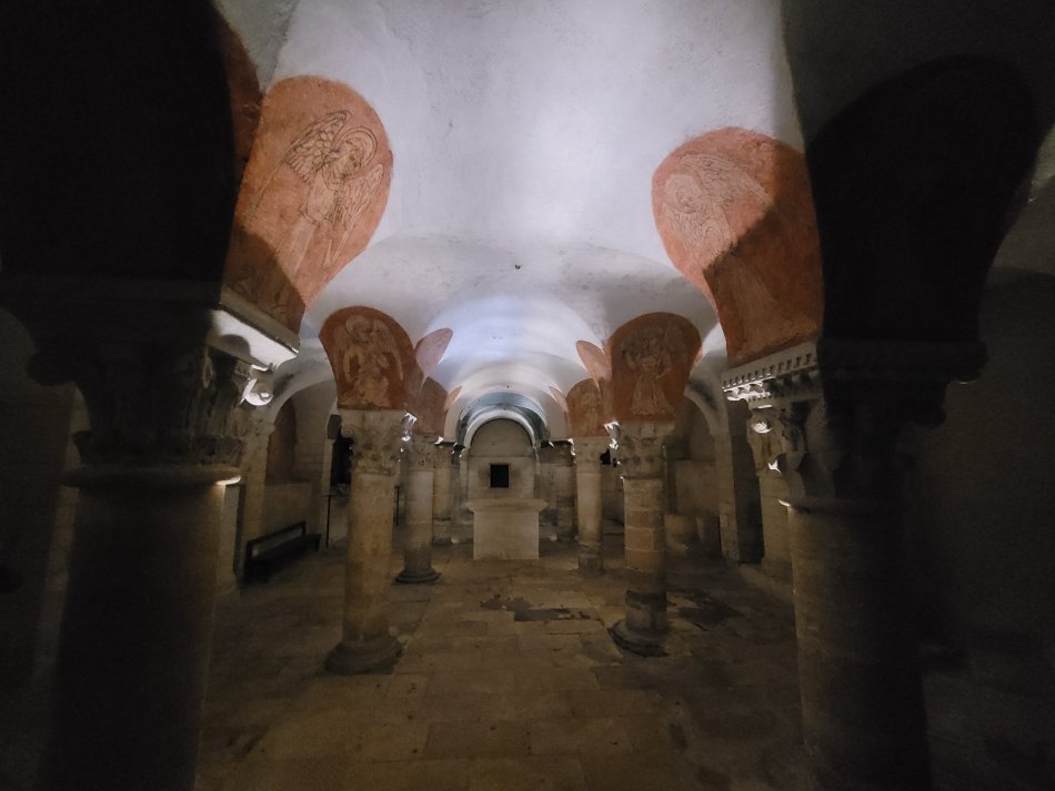 The Crypt, Bayeux Cathedral, France