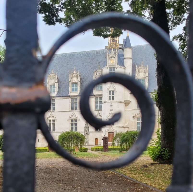 Arty Shot of the Bishop's Palace, Beauvais, France