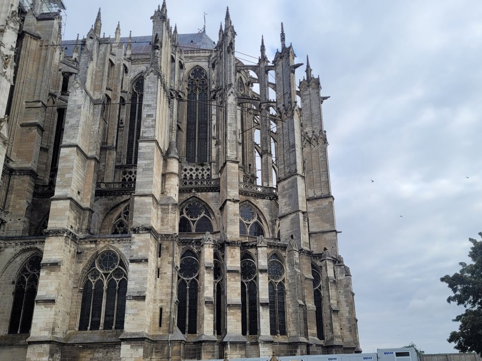 Detail of Beauvais Cathedral, France