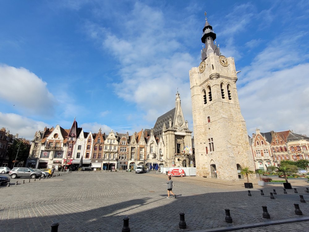 Grand Place and the Old Belfry, B�thune, France