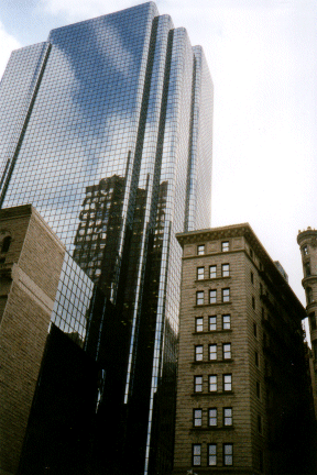 Mixed Architectural Styles in Boston, MA, USA