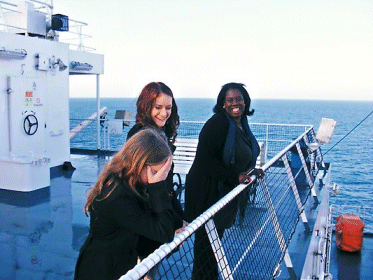 On the Ferry to Boulogne