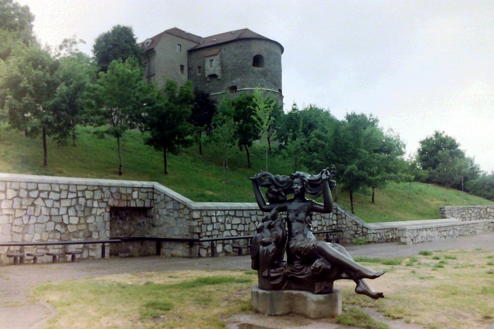 "The Witch" Statue, Bratislava Castle, Slovakia
