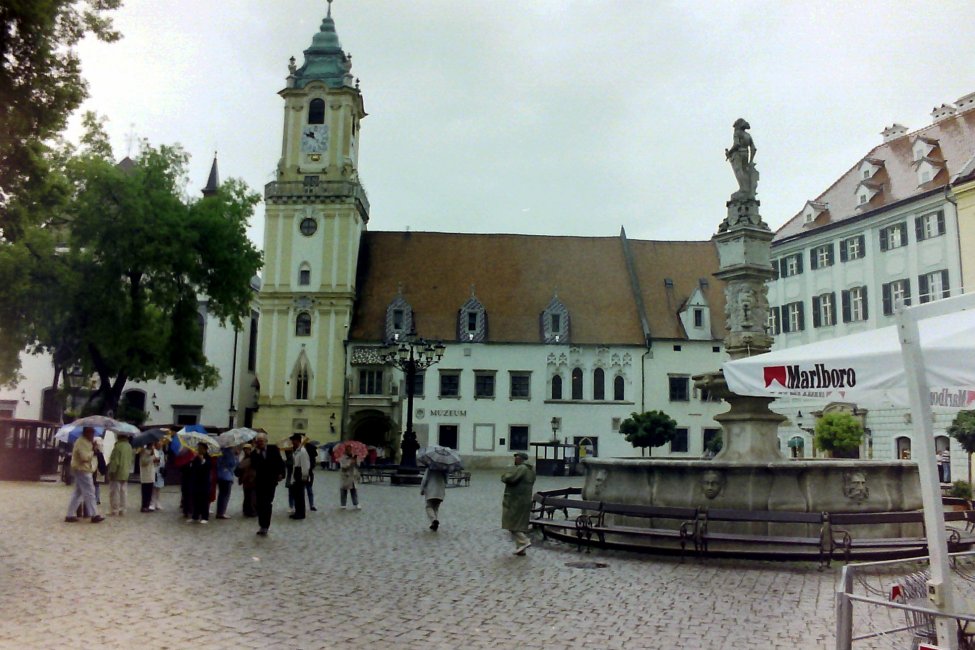 The Jesuit Church on the Old Town Square, Bratislava, Slovakia