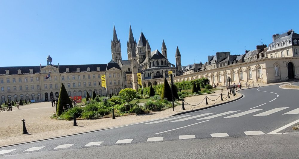 Another view of the Abbaye-aux-Hommes, Caen, Normandy, France