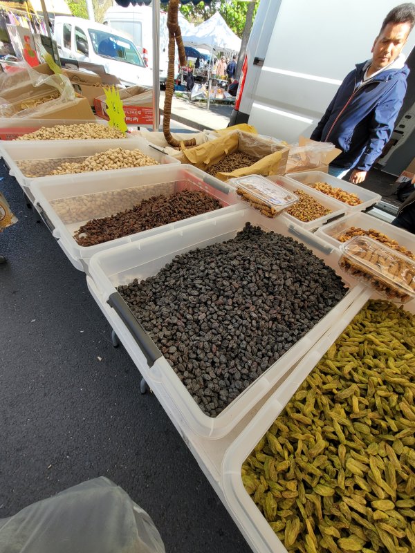 Middle Eastern Delights at Caen Market, Normandy, France