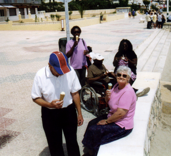 Stop for Ice Creams in Calpe, Spain