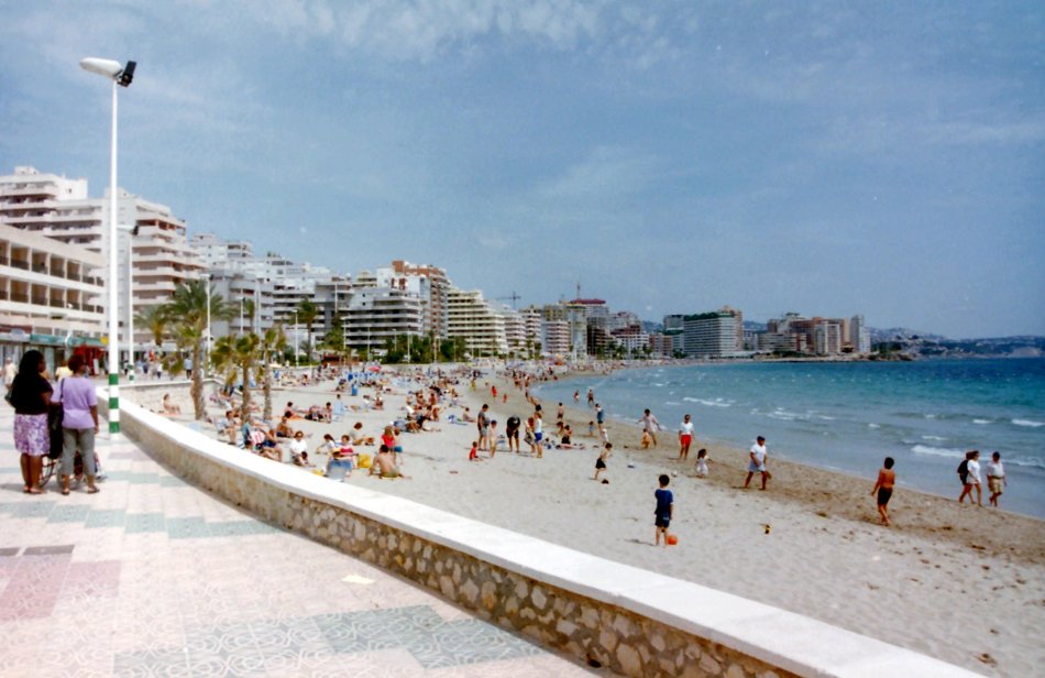 Calpe Beach, Costa Del Sol, Spain