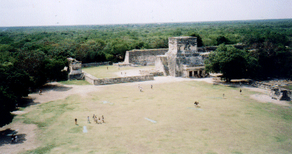 View of Chichen Itza, Mexico