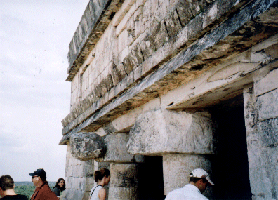 Temple top, Chichen Itza, Mexico