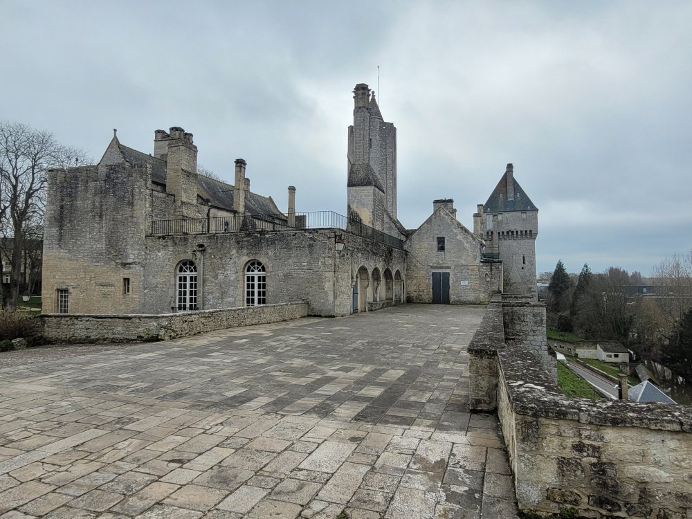 Another view of Creully Castle, Normandy, France