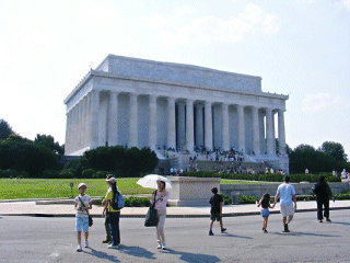 The Lincoln Memorial, Washington DC, USA