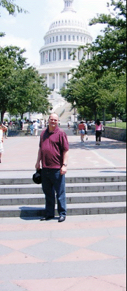Andrew by the Capitol, Washington DC, USA