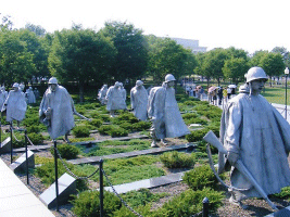 Korean War Memorial, Washington DC, USA