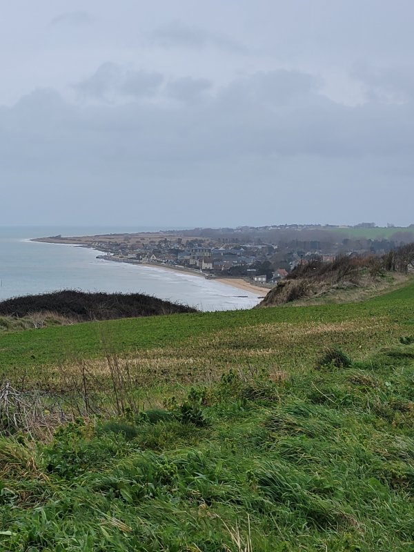 Gold Beach looking towards Juno Beach, Normandy, France