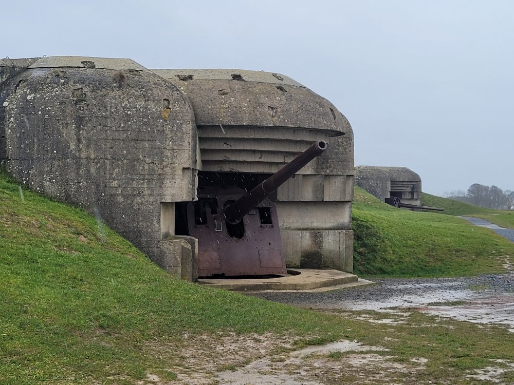 Longues-sur-Mer Battery, Normandy, France
