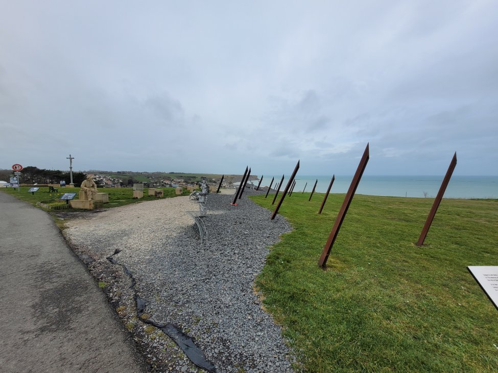 D-Day 75 Memorial and Gold Beach, Arromanches-les-Bains, Normandy, France