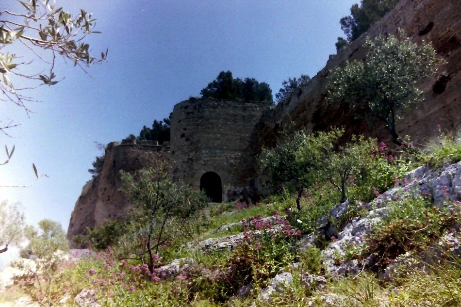 Castle Walls, Denia, Spain