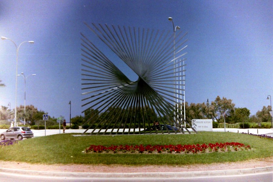 Roundabout Sculpture 1, Denia, Spain