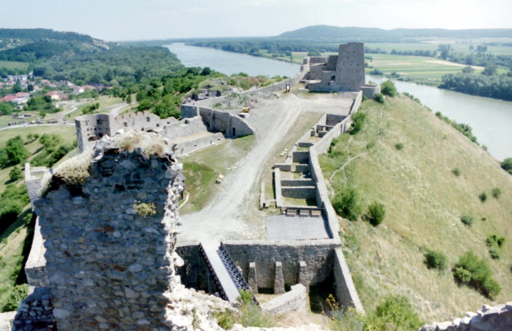 The Ramparts of Dev�n Castle, Slovakia