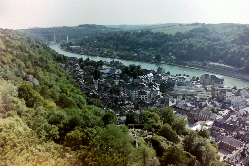 View from Dinant Citadel, Belgium
