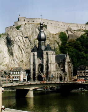 View of Dinant, Belgium