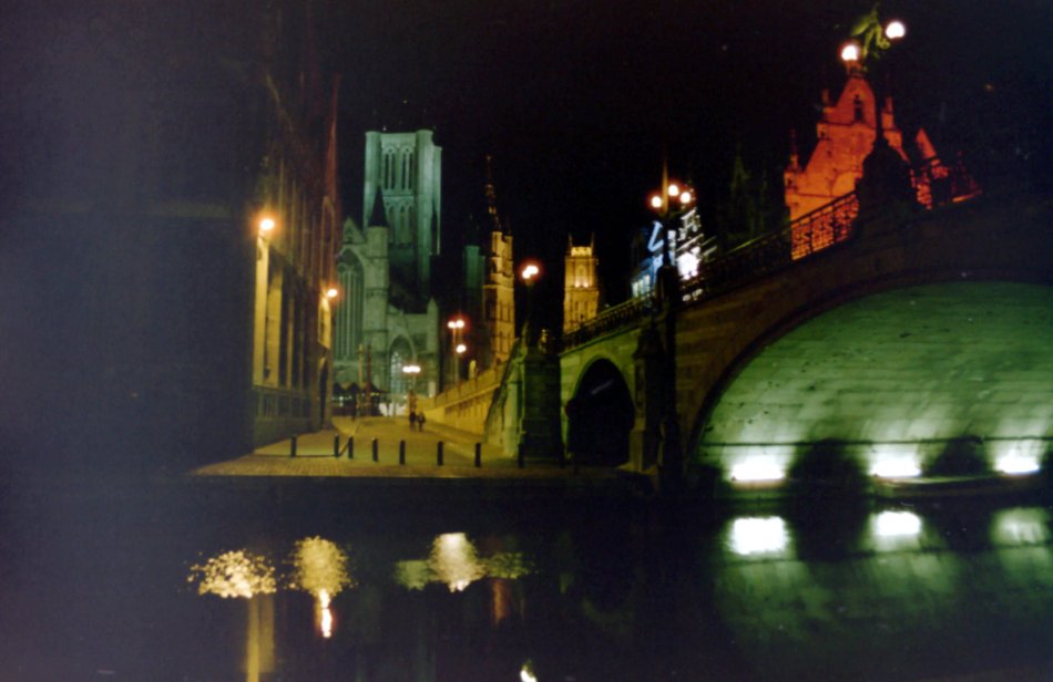 Gent at Night, Belgium