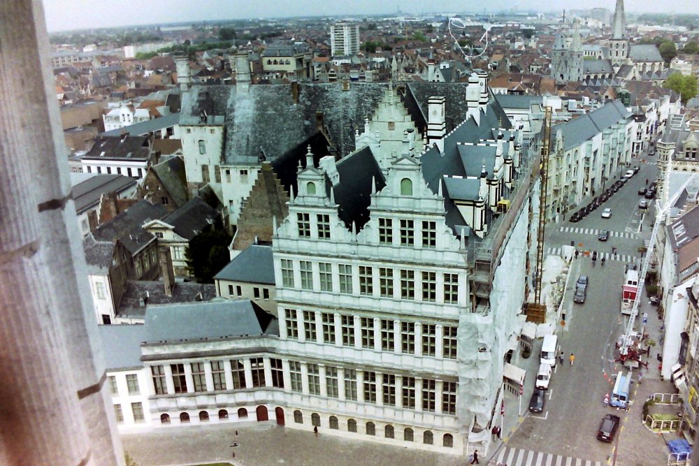 View of Gent from the Belfry, Belgium