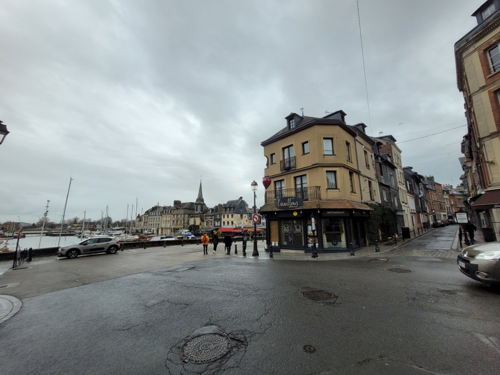 Damp Day in Honfleur, Normandy, France