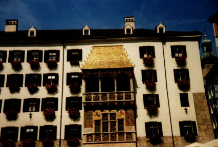 The famous Golden Roof in Innsbruck, Austria